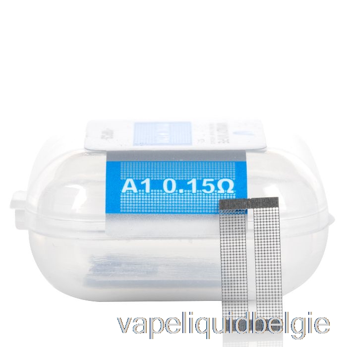 Vape Liquid Vandy Vape M Mesh Sheet-spoelen (10 Vellen) Dubbele M-spoel - 0,15ohm A1 Dubbele M-spoel (10st)